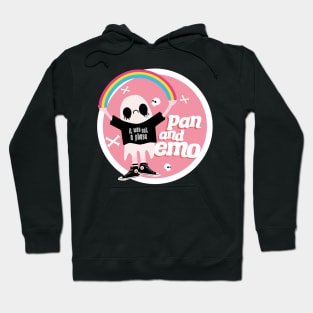 Pan And Emo Badge Hoodie